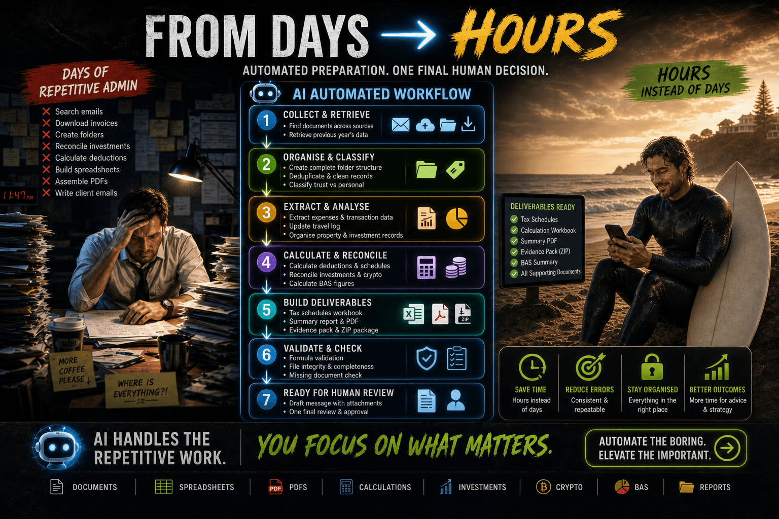 Financial Admin Automation screenshot 1