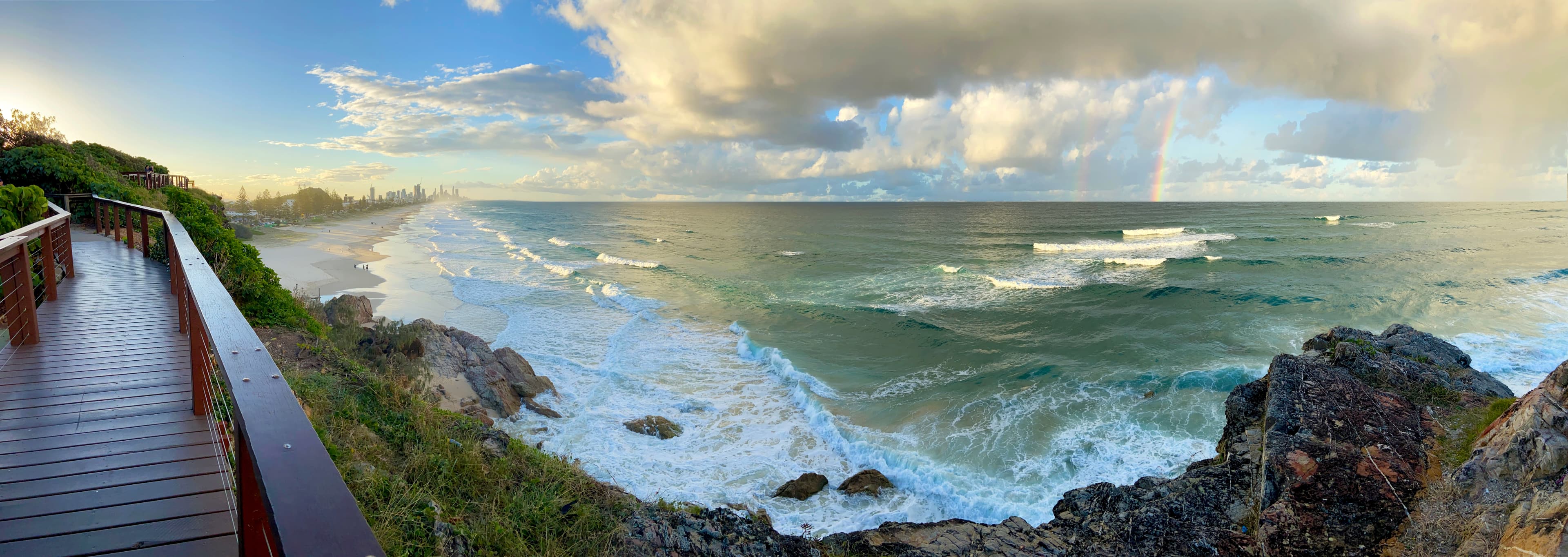 Sea landscape background